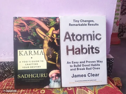 Combo of Atomic Habits and Karma in English Paperback