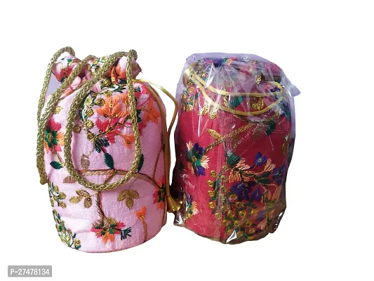 Combo of Wedding, Party Potli Bags For Women and Girls