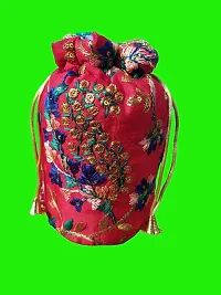 Combo of Wedding, Party Potli Bags For Women and Girls-thumb4
