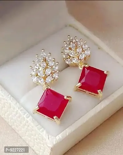 Elegant Alloy Earrings for Women-thumb0