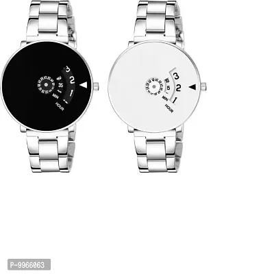 Classy Analog Watches for Men, Pack of 2