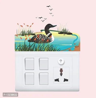 Archi Graphics StudioColorful Birds Switchboard Sticker & Wall Sticker-thumb4