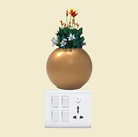 Archi Graphics StudioBeautiful Colourful Flower pots Switchboard Sticker & Wall Sticker-thumb3