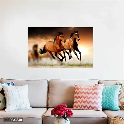 Decoretive resing hors Wall Poster