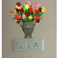 Archi Graphics StudioDecorative Flower pots Switchboard Sticker & Wall Sticker-thumb1