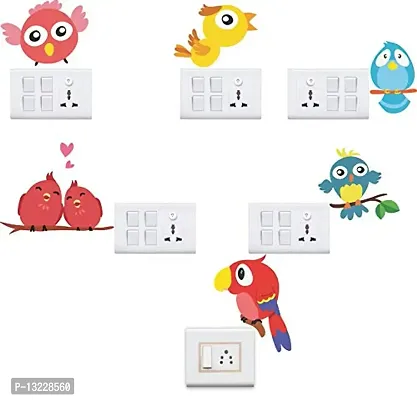 Switch Board Sticker Archi RAPHICS Studio Decorative Multicolor Decorative Wall Decal Home Livin Room Kitchen Office D?cor Switch Board Sticker (PVC Vinyl)