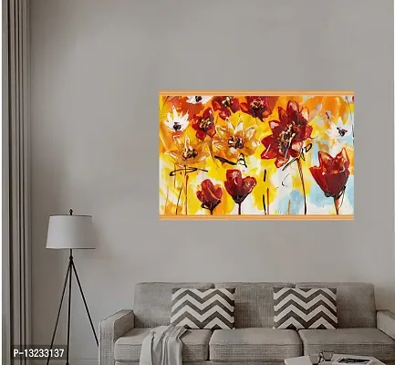 ARCHI GRAPHICS STUDIO Decoretive flower painting wall poster