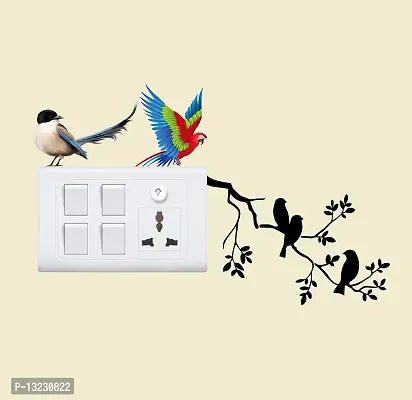 Archi Graphics StudioColorful Birds Switchboard Sticker & Wall Sticker-thumb2