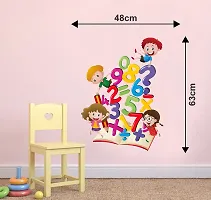 Decoreative Study 123 Wall Sticker tebal-thumb2