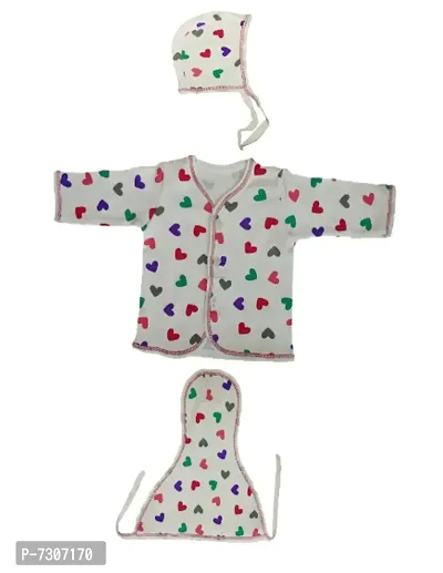 new born Babys Cotton set Pack of 3