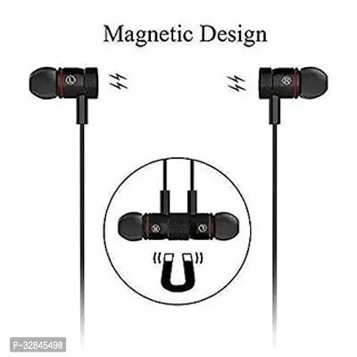 Sport magnet Bluetooth Wireless in Ear Earphones with Mic, Bombastic Bass-thumb3