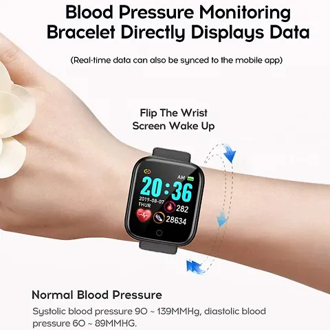 Bluetooth Smart Fitness Band Watch with Heart Rate Activity Tracker