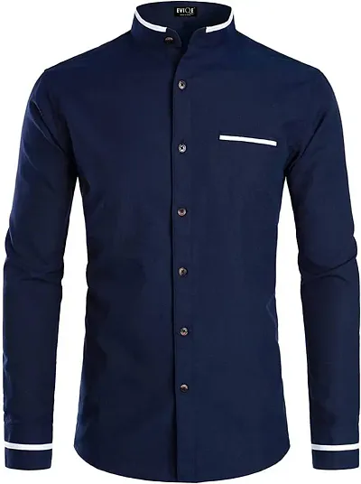 IndoPrimo Men's Regular Fit Casual Shirt