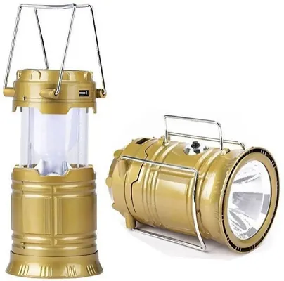 5800 Portable Rechargeable Solar LED Lantern Emergency Light Bulb