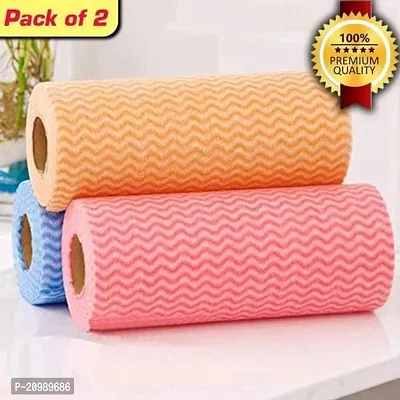 Kitchen Tissue Roll | Kitchen Cleaning Paper | Tissue Paper | Tissue Cloth | Multilayer Tissue Roll (PACK OF 2)