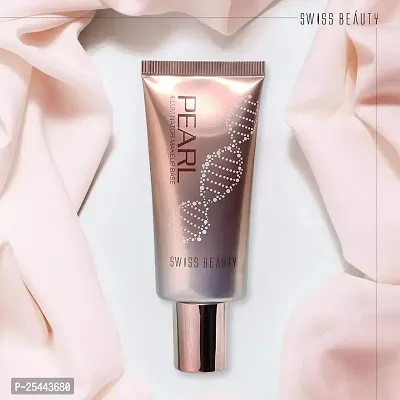 Swiss Beauty Pearl illuminator Makeup Base (Shade-Silver Pink)-thumb2