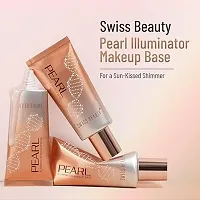 Swiss Beauty Pearl illuminator Makeup Base (Shade-Silver Pink)-thumb2
