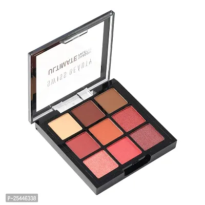 Swiss Beauty Ultimate 9 Pigmented Colors Eyeshadow Palette (01-6g)-thumb4