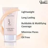 Glam21 BB Cream Longlasting Oil Free Sun Protection Formula with SPF 30 (01-Ivory, 40g)-thumb1