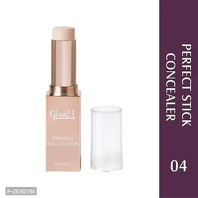 Glam21 Perfecting Stick Concealer Natural Matte Finish (Shade -04)-thumb0