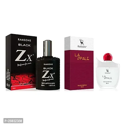 Ramsons Black Zx Eau De Parfum (30ml), La Opale Eau De Parfum (40ml)