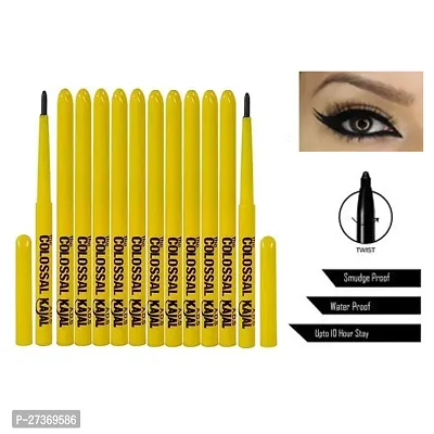 Ads Kajal Pack of 12 pencil (Black)-thumb3