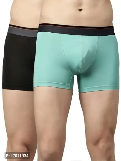 Classic Modal Solid Trunks for Men, Pack of 2-thumb0