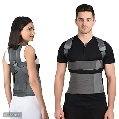 AccuSure Posture Corrector Taylors Brace | Dorso Lumbar Spinal Support Belt (Rec Size (XL/XXL) For Short Type Height:4.6-5.6 Ft|Waist:40-48 IN)-thumb0