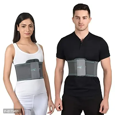 Accusure Rib Brace For Men And Women - Rib Support Compression Brace Belt-Large