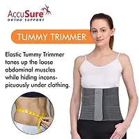 AccuSure Tummy Trimmer Belt- Weight Lose Slimming Belt, Tummy Trimmer Band Abdominal Binder (S)-thumb2