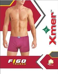 Xmer Men's Solid Casual Figo Trunks Pack of 5-thumb4