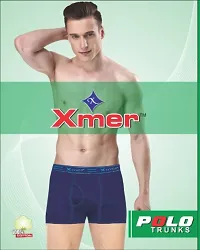 Xmer Men's Solid Casual Mini Trunks Outer Elastic Pack of 5-thumb4