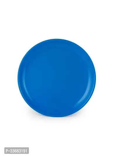 GULAAB Plastic Round Full Plate Pack of 06 pieces -Dark Blue-thumb4