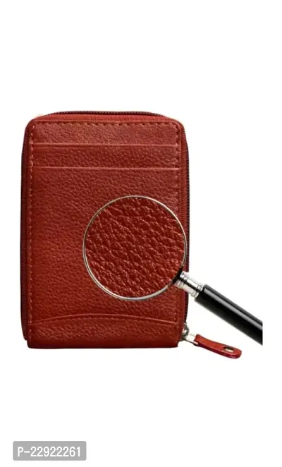 Stylish Leather Short Length Wallet For Men-thumb0