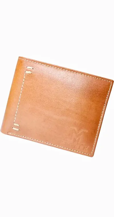 Ligh Leather Wallet 2 Two Folder