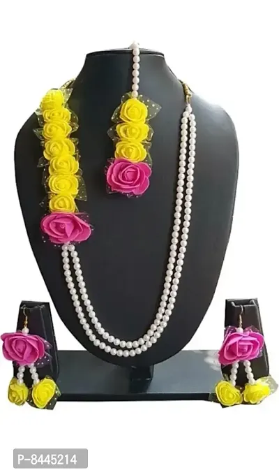 Elegant Fabric Jewellery Sets for Women-thumb0