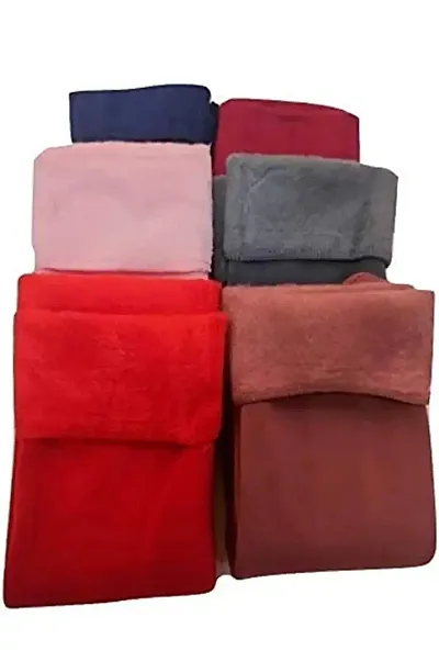 Socks Winter Warmer Thicken Thermal Wool Snow Socks Soft Velvet Floor Socks for Ladies Girls Women Fully Stretchable (Pack of 6)