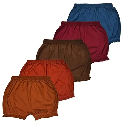 Girls Cotton Bloomers (Pack of 5)