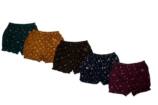 Boys and Girls 100% Cotton Bloomers(Pack of 5)