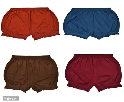 Women Cotton Assorted Plain/Solid Girls/Kids/Unisex Bloomer/Underwear - Pack of 5-thumb5