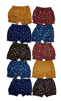 Girls Cotton Bloomers (Pack of 10)-thumb2