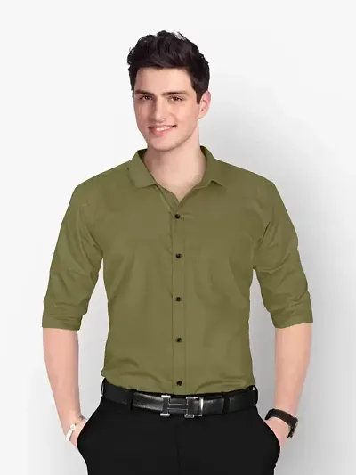 Trendy Cotton Long Sleeve Formal Shirt 