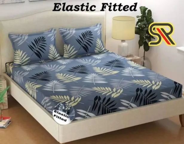 Elastic Fitted Double Bedsheets