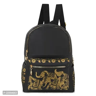 Elephant Printed  Backpack Stylish And Fashionable backpack Women Backpack For School ,Collage or Travel New Latest Collection-thumb0