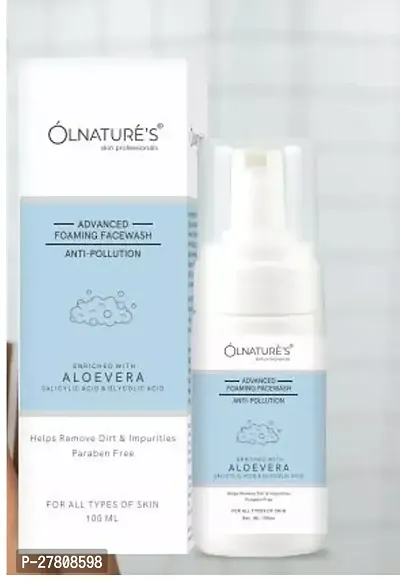 Olnatures Anti Pollution Foaming Face Wash