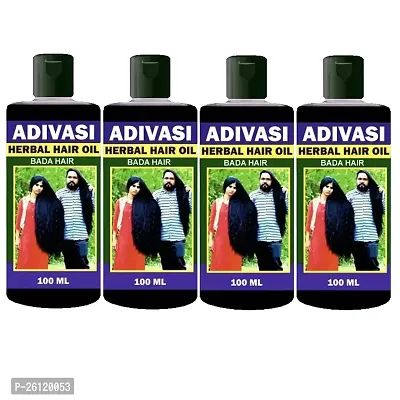 Adivasi Herbal Hair Growth Oil Controls Hairfall Strong And Healthy Hair Repairs 100 Ml