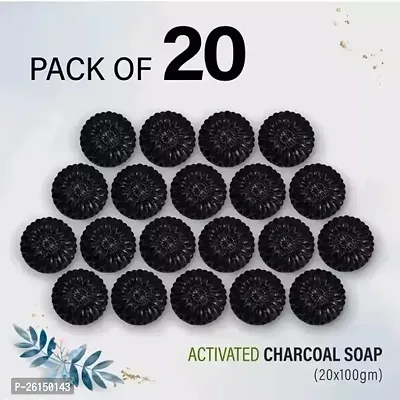 Badahair Activated Charcoal Soap For Women Pack Of 20-thumb0