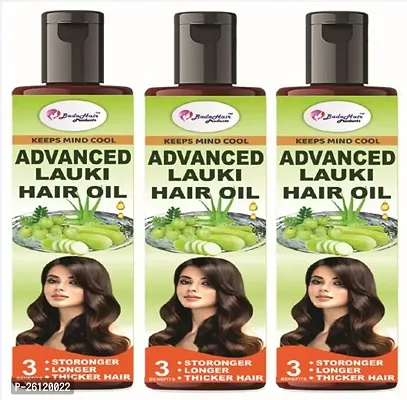 Badahair Lauki Oil For Hair Growth Long And Strong Hair Oil 100ml Each Pack of 3