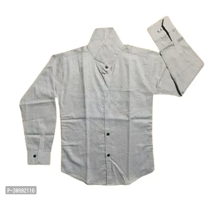 Reliable Off White Cotton Long Sleeves Casual Shirt For Men-thumb0