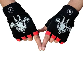 VK Fashions Gym Gloves for Men with Wrist Support Accessories, Gym Gloves for Women for Weightlifting, Gloves for Gym Workout for Training, Exercise, Cycling Gloves, Bike Sports Gloves-thumb1